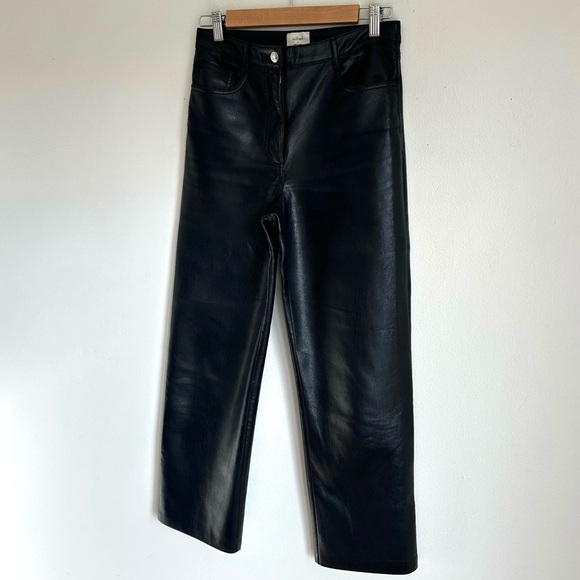 Wilfred Aritzia • Faux Leather Pants in Black - Picture 3 of 8
